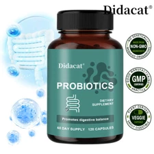 Probiotics Dietary Supplement Supports Healthy intestinal And Digestive Function