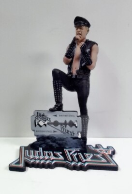 ROB HALFORD - JUDAS PRIEST - 22cm Figur Faserplatte Vinyl / Plot IV - Argenti...