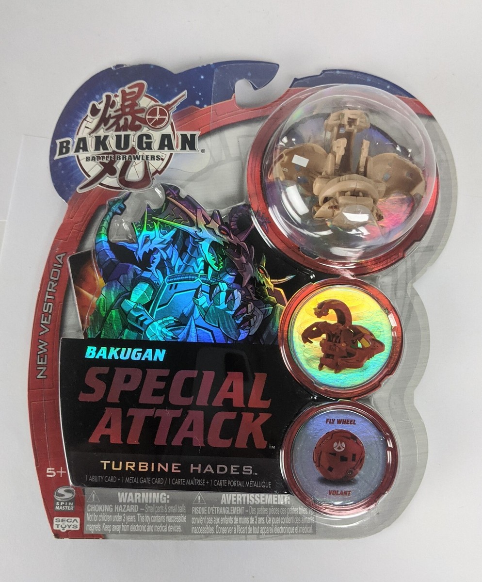 Bakugan Battle Brawlers Special Attack Turbine Hades Figure Sealed