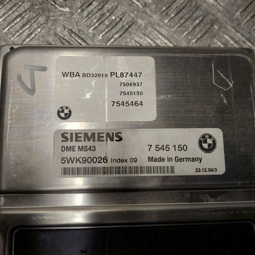 BMW 325CI Sport E46 2005 2.5 petrol ignition barrel key transponder ecu kit - Picture 8 of 24