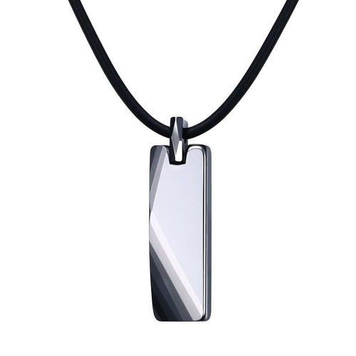 Men Geometric Necklace Pure Tungsten 