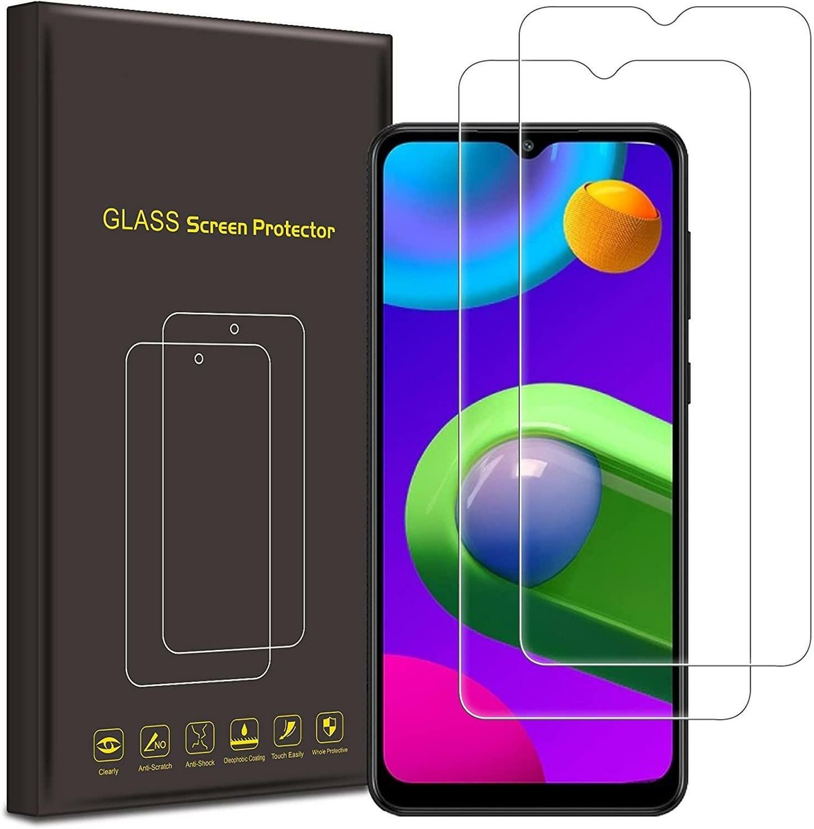 3 Pellicole In Vetro Temperato Per Nokia G20 - Protezione Schermo 9H, Anti Graffio, Anti Impronta, Installazione Facile