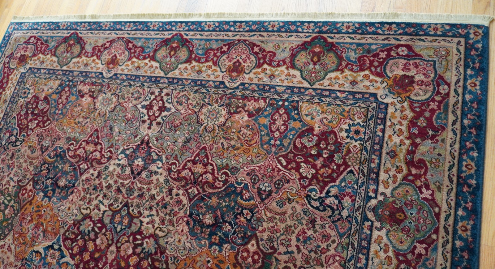 Excellent Authentic Samovar Karastan 900903 Kirman Panel American Rug