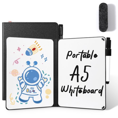 Tragbare Schreibtafel Boards Mini Whiteboard Memoboard Memo Notizbuch Löschtuch - Bild 29 von 68