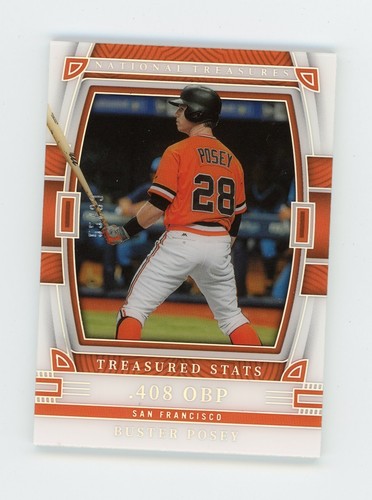 2023 Panini National Treasures - Buster Posey 55/99 #TS-BP
