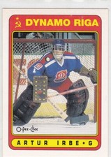 1990/91 OPC ..ARTUR IRBE..ROOKIE..CARD # 501..DYNAMO RIGA.FREE COMBINED SHIPPING