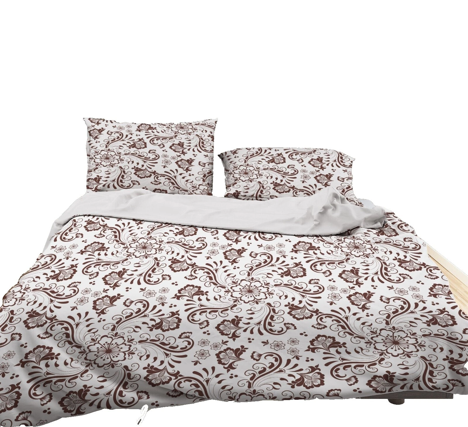 Brown Floral Duvet Covers & Sets