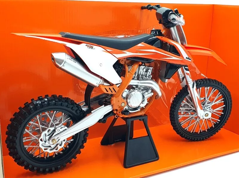 New Ray 1 6 Scale Diecast 49613 KTM 450 SX F Orange eBay