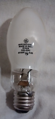 New, GE Multi-Vapor Lamp 150 Watt, MXR150/C/U/MED - White Coated- Metal Halide