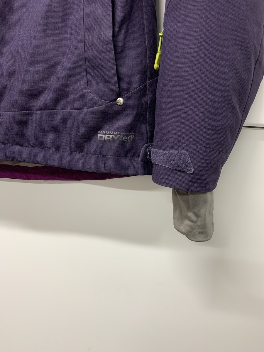 Mammut DRYtech スキーウェア グリーン/パープル 流行に DRYtech Mammut スキーウェア ウィンタースポーツ