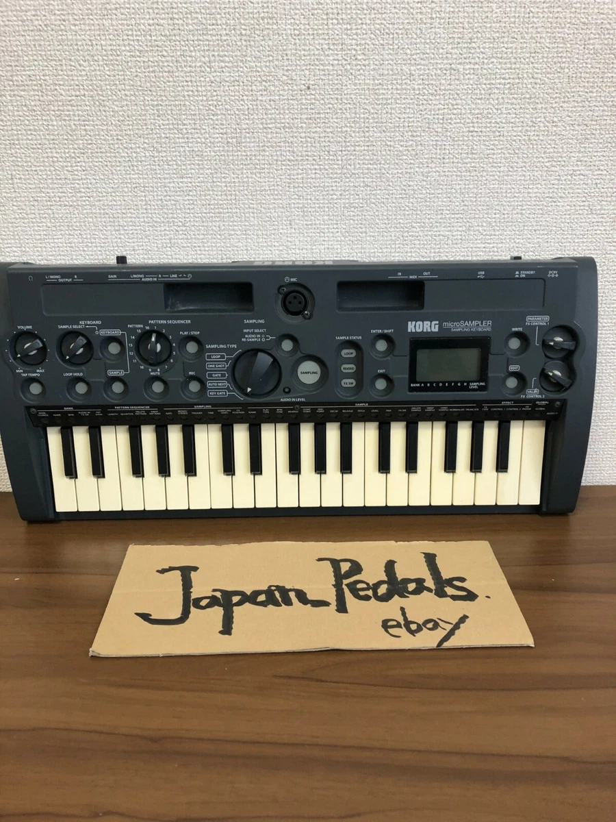 Korg MicroSampler Synthesizer Micro Keyboard From Japan Jp Good