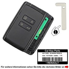 Auto Ersatz Funk Schlüssel Karte für Renault Captur Clio Kadjar Megane Talisman