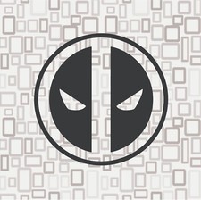 DEADPOOL Logo Sticker Decal Car truck Comic Super Hero