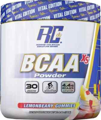 Ronnie Coleman Sig. Ser. BCAA XS Punch + Beary + Lemon 549g 02+08+09/26 + Proben