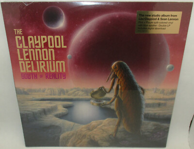 CLAYPOOL LENNON DELIRIUM - SOUTH OF REALITY (2xLP) Pink/Purple w/Blue 2019 NEW