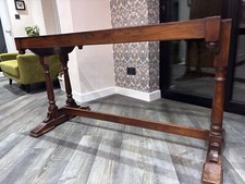Refectory Dining  Table  In Oak/can deliver local 