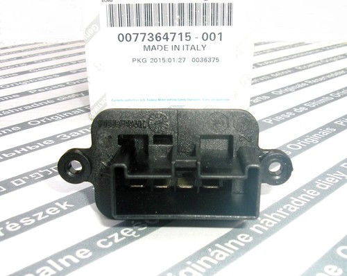 FIAT PUNTO MK2 MK3 New GENUINE Heater Motor Fan Speed Resistor 77364715 (DENSO) - Picture 3 of 3