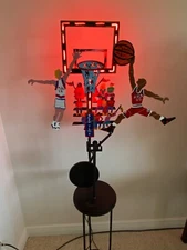 Frederick Prescott 'IT'S SLAM TIME' Kinetic Metal Sculpture