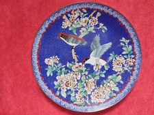Chinesische Sammelteller. OVP. Wandteller. China. Asiatika. Teller. Cloisonné