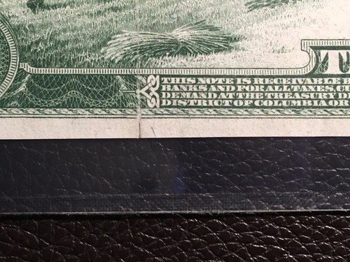 10.00 1914 FRNote Fr931-C PMG 25 VF Split Repairs Much Better FR. Number - Picture 5 of 6