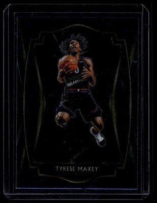 2020-21 Panini Select - Premier Level Tyrese Maxey #174 Blue (RC)