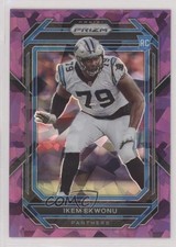 2022 Panini Prizm Rookies Purple Ice Prizm 196/225 Ikem Ekwonu #366 0nr3