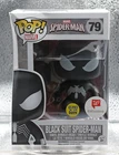 Funko POP! Black Suit Spider-Man GitD #79 (Vaulted, Walgreens Exclusive)