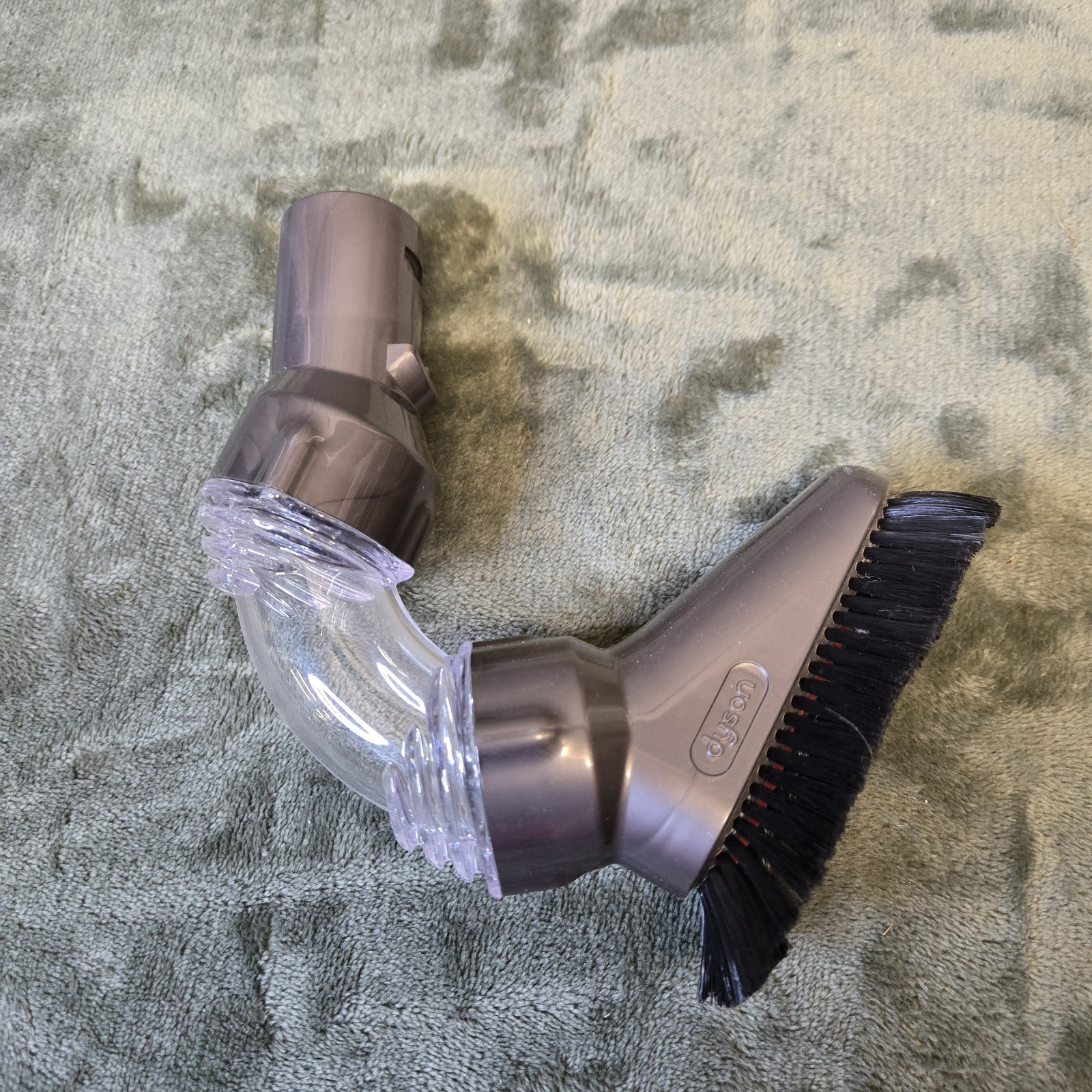 Dyson Vacuum U-Shaped Brush Attachment for Curved Surface Cleaning-image