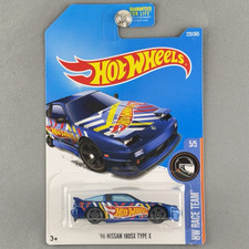 2015 Hot Wheels '96 Nissan 180SX Type X Blue HW Race Team 5/5 225/365