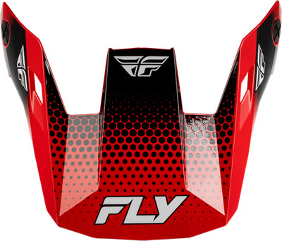 Rayce Sonar Helmet Visor Red/Black/White Ys Yl