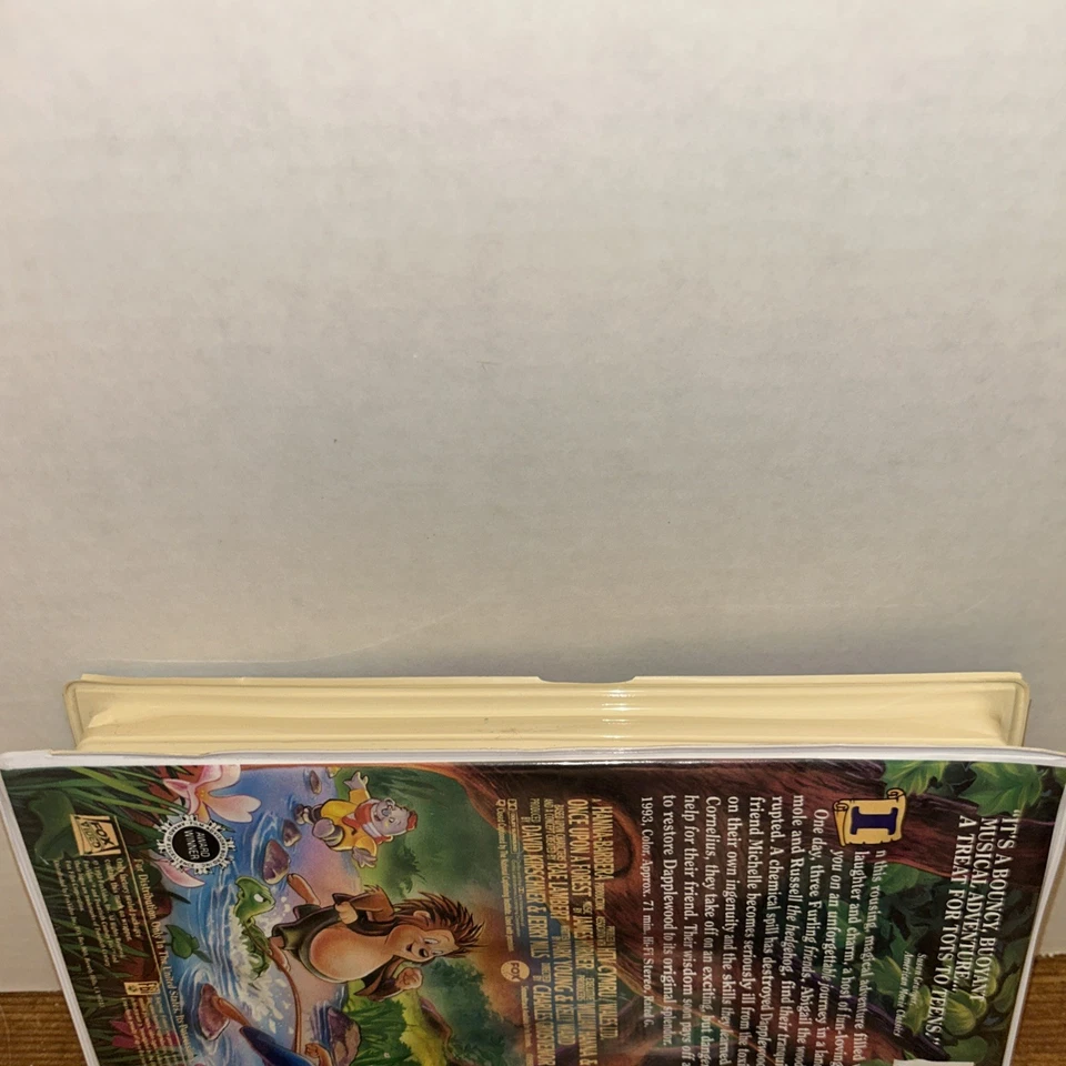 Once Upon A Forest ~ VHS CLAMSHELL - Image 4 of 4