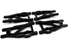 Fits Traxxas RUSTLER 4x4 67076-4- SUSPENSION A-ARMS 3655-BLK Heavy Duty