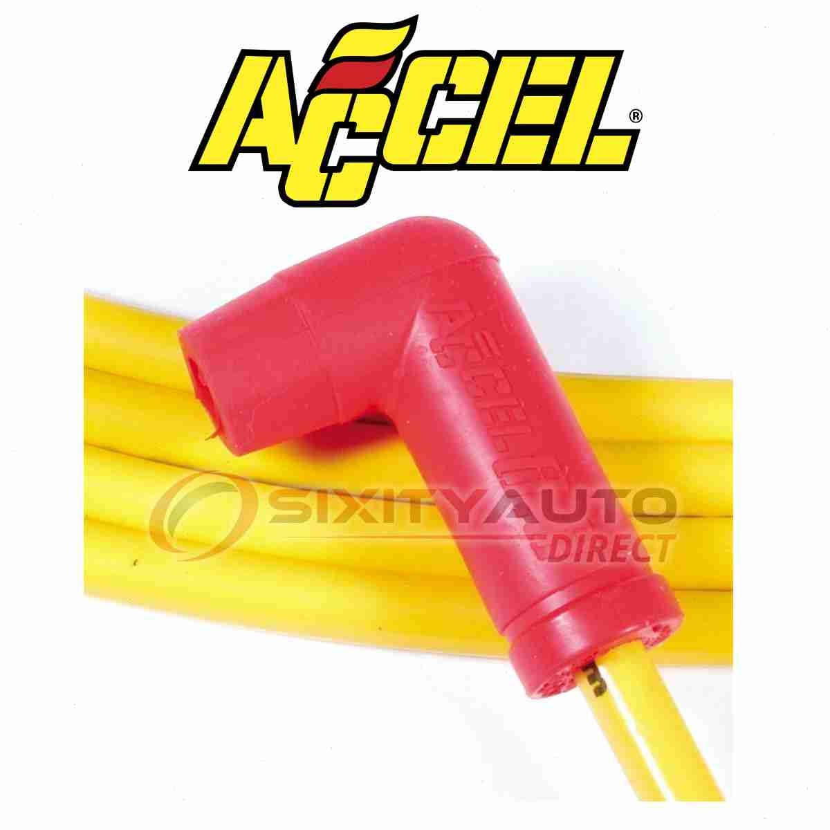 ACCEL Spark Plug Wire Set for 1992-1993 Chevrolet C1500 Suburban - Ignition mw