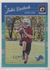 2016 Donruss Optic Rookies Aqua 126/299 Jake Rudock #118 ud2