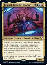Gimbal, Gremlin Prodigy - Foil NM MTG Commander: March of the Machine