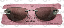 PORTA ROMANA Mod.1003 Col.801 Silver plated rimless Sunglasses