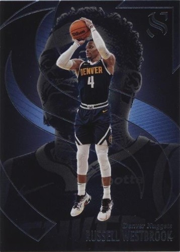 2024-25 Panini Select Concourse Zebra Prizm #18 Russell Westbrook