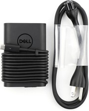Genuine Dell 65W 90W 130W USB-C Type C Charger for Dell XPS HA65NM190, DA65NM190