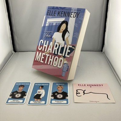 Charlie Method by Elle Kennedy 1/1 Character Cards And Signature Card