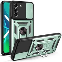 SchutzhüLle Mit Schutzfunktion FüR Samsung Galaxy S23 Plus, Camshield Slide, Grü