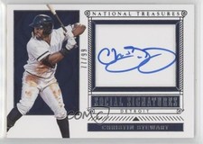 2019 Panini National Treasures Social Signatures 77/99 Christin Stewart Auto 0c2