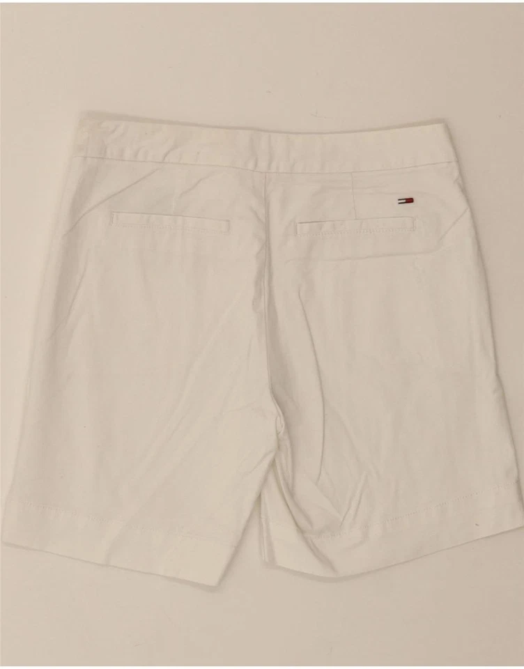 TOMMY HILFIGER Womens Chino Shorts W26 Small White Cotton AP06 - Image 2 of 3