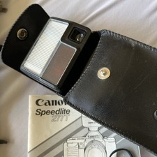 Canon Speedlite 188A Shoe Mount Flash for 35MM SLR Film Camera AE-1 A-1 WORKING