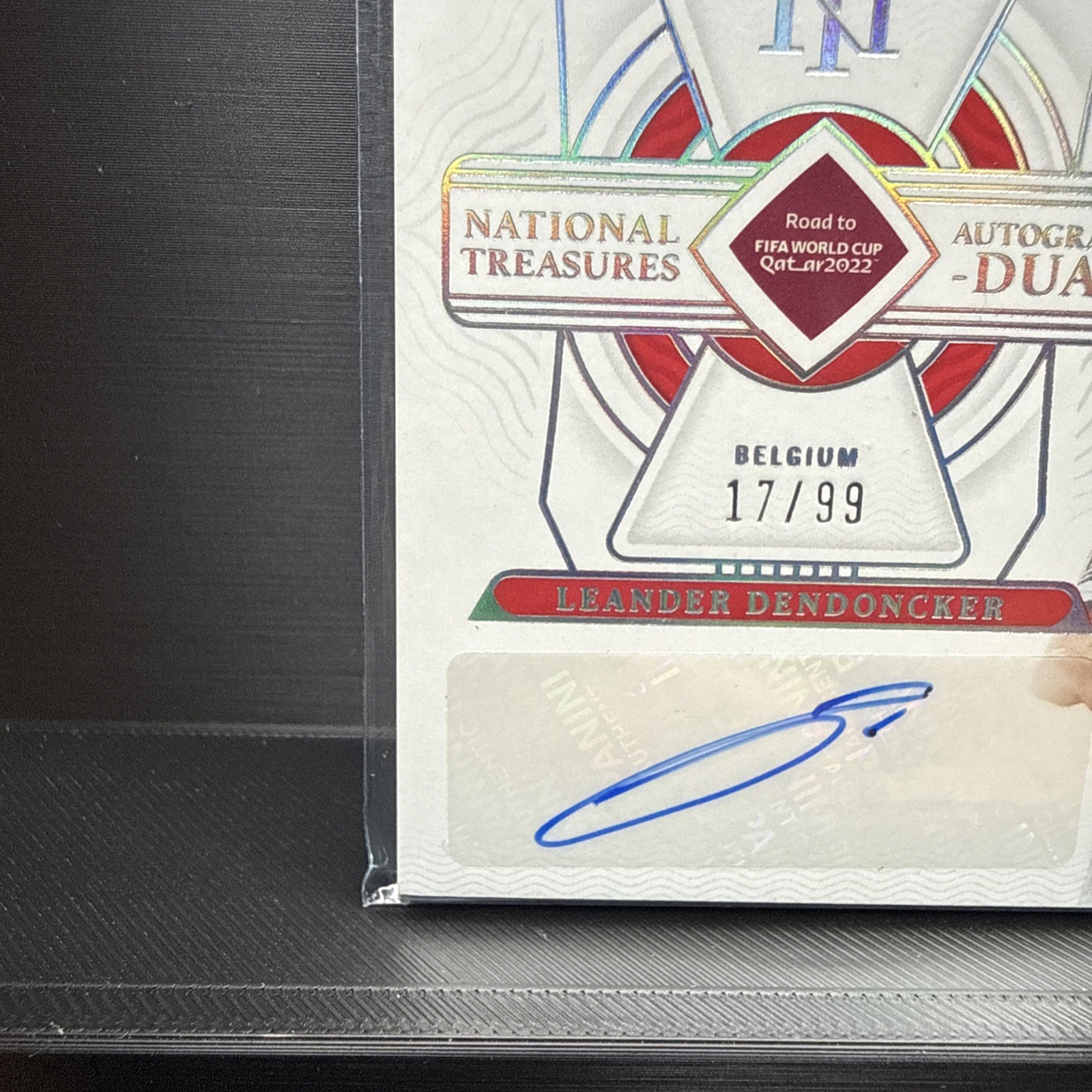 2022 Panini NT FIFA World Cup - Dual Auto Leander Dendoncker, Dennis Praet /99  view 5