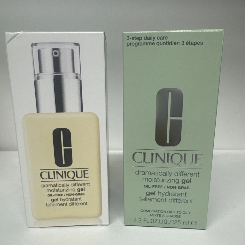 2 x Clinique Dramatically Different Moisturizing Gel, 4.2 fl oz each New in Box - Image 2 of 4