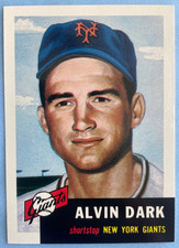 1991 Topps 1953 Archives #109 Alvin Dark - New York Giants