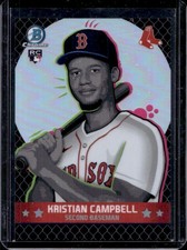 2025 Bowman Chrome Kristian Campbell Ascensions RC Rookie #BA-6 Red Sox