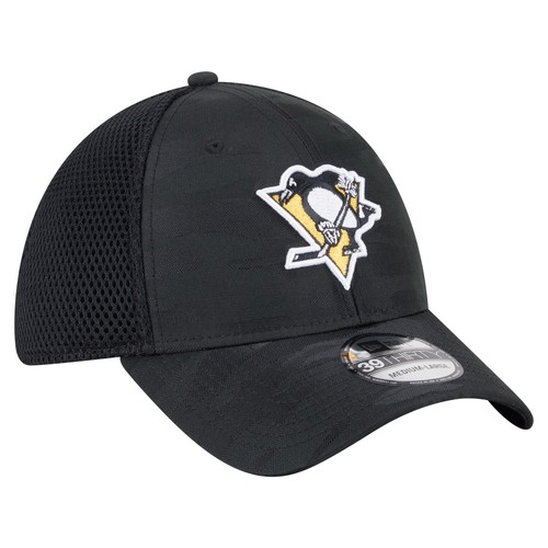 New Era Herrenmütze schwarz Pittsburgh Penguins Active dezentes Tarnmuster 39THIRTY Flex - Bild 3 von 6