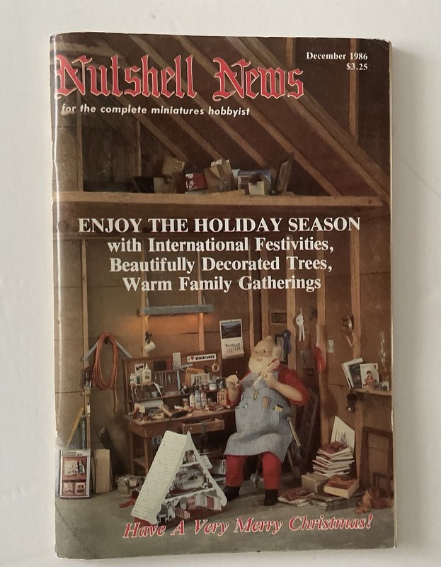 NUTSHELL NEWS Magazine (1986) ~ For The Miniature Hobbyist