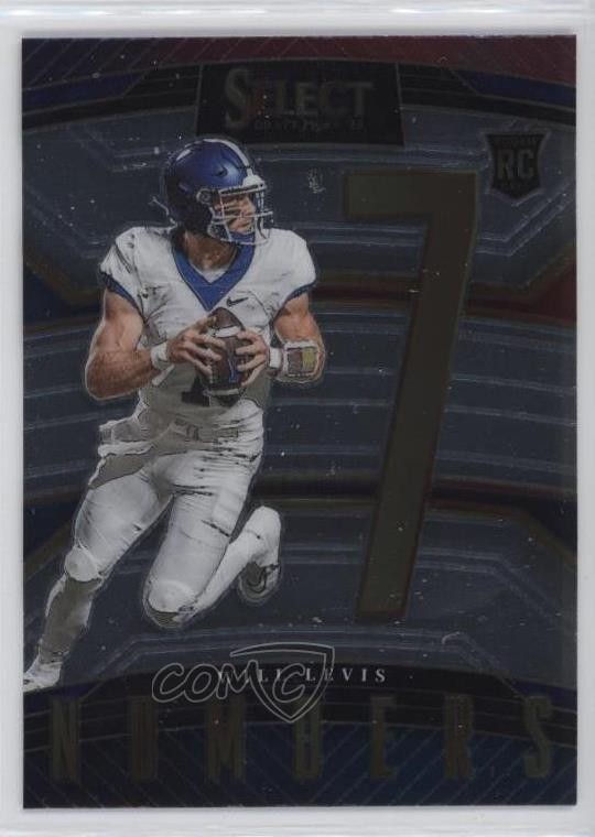 2023 Panini Select Draft Picks Select Numbers Will Levis #SN-WL 2qw